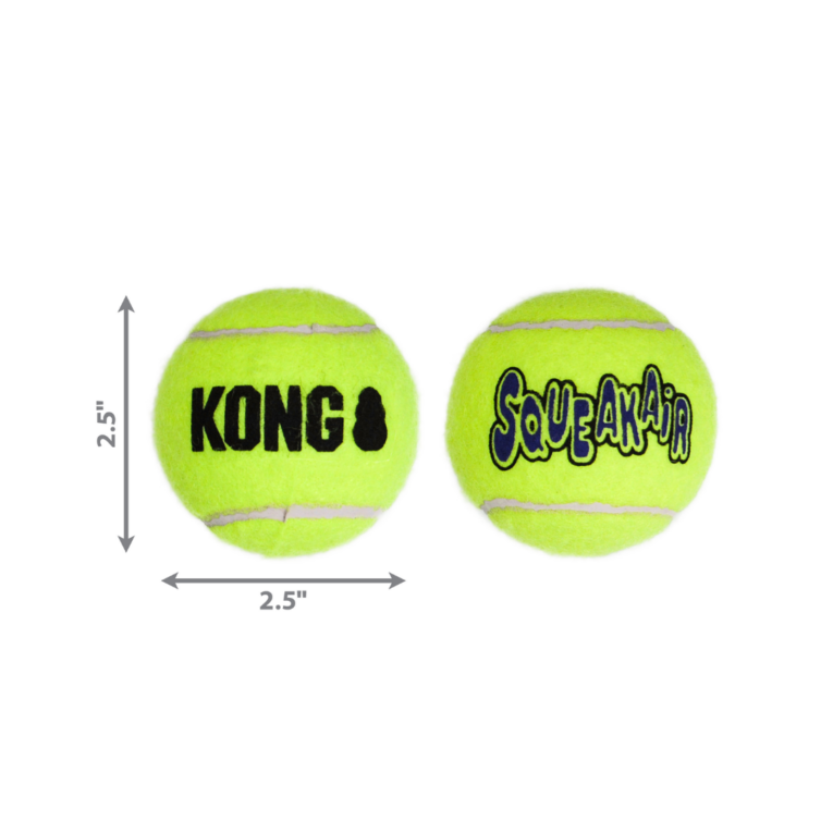 KONG SQUEAK AIR BALLS MEDIUM x 3